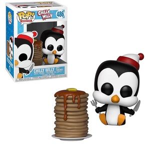 Funko Pop Animation: Chilly Willy - Chilly Willy w/Pancakes Collectible Figure
